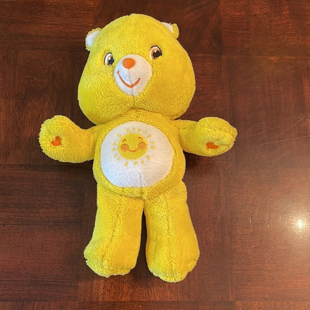 10” Vintage 2007 Funshine Teddy Care Bear Care Bears